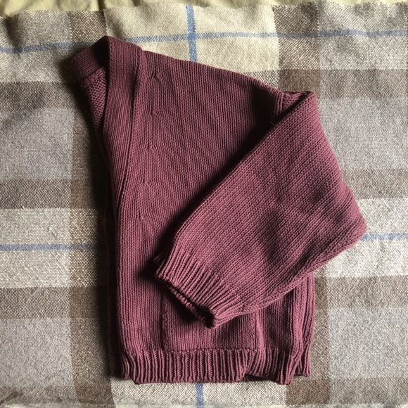 Babaa cardigan no22 black cherry - Picture 8 of 9